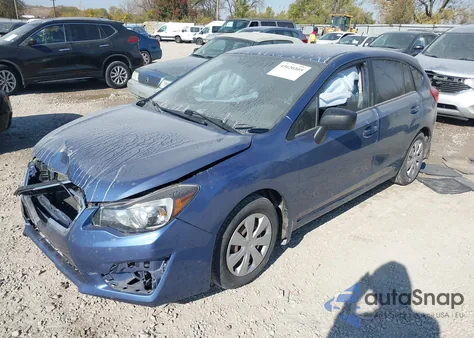 2015 Subaru Impreza 2.0I из США, поврежденный, VIN JF1GPAA64F8247640